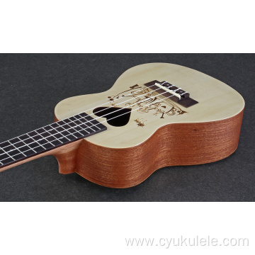 23 inch cup graphics ukulele